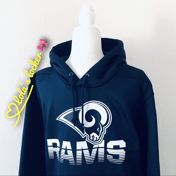 Nike Los Angeles Rams NFL Logo Hoodie Sweater - Picture 3 of 8